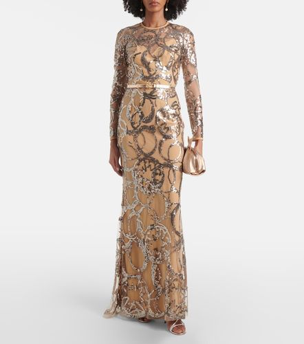 Elie Saab Sequined sheer tulle gown - Elie Saab - Modalova
