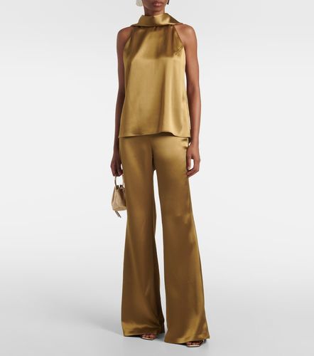 Pantalones anchos Atruvia de satén - Galvan - Modalova
