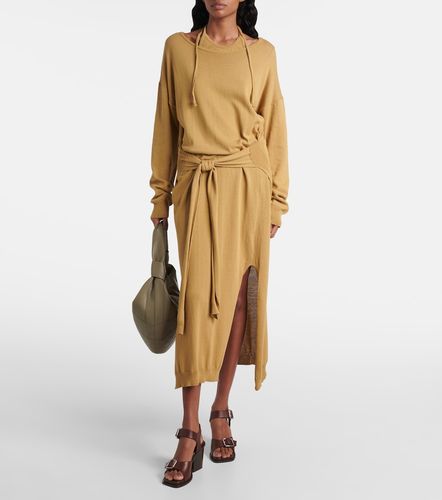 Abito midi in maglia di cotone - Lemaire - Modalova