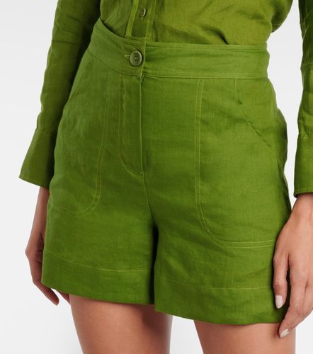 Eres Correct high-rise linen shorts - Eres - Modalova