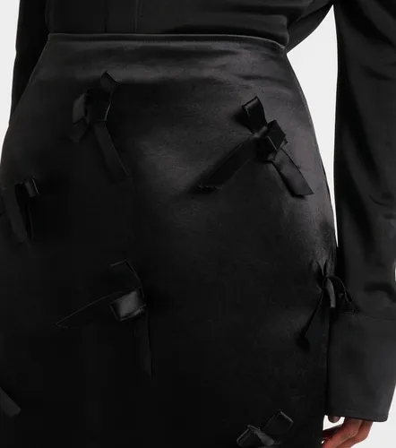 Falda midi de satén con lazo - Jil Sander - Modalova