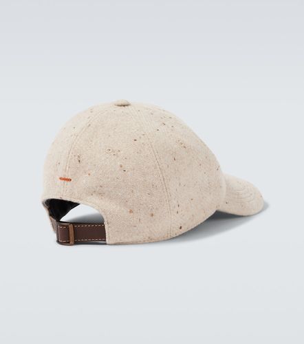 Cappello da baseball in lana e cashmere - Brunello Cucinelli - Modalova