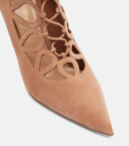Pointy 95 suede pumps - Gianvito Rossi - Modalova