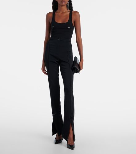 Mugler High-rise flared pants - Mugler - Modalova