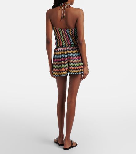 Missoni Zigzag lame playsuit - Missoni - Modalova