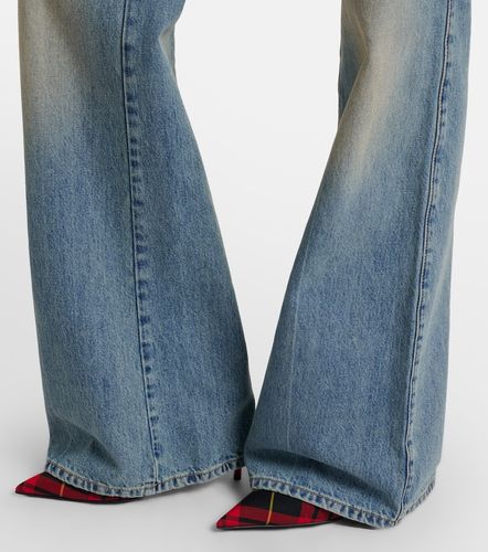 Jeans a gamba larga e vita alta - McQueen - Modalova