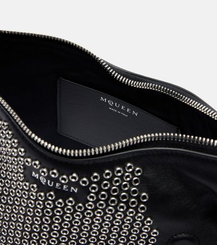 Manta embellished leather clutch - McQueen - Modalova