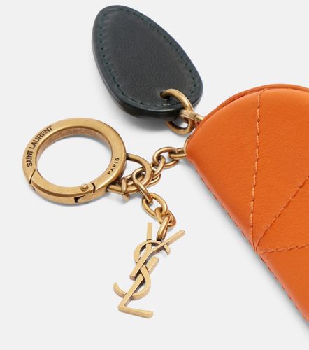 Saint Laurent Leather keychain - Saint Laurent - Modalova