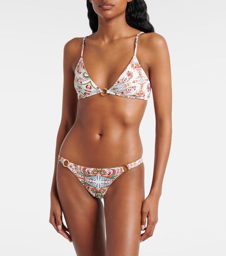 Top bikini a triangolo Greece con stampa - Melissa Odabash - Modalova