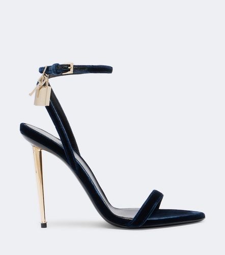 Tom Ford Padlock velvet sandals - Tom Ford - Modalova