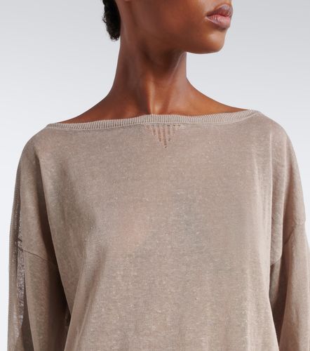 Alaïa Kaftan aus Leinen und Seide - Alaia - Modalova