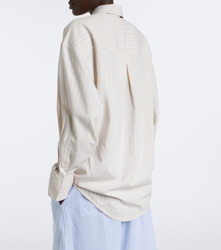 Camicia oversize in popeline a righe - Toteme - Modalova