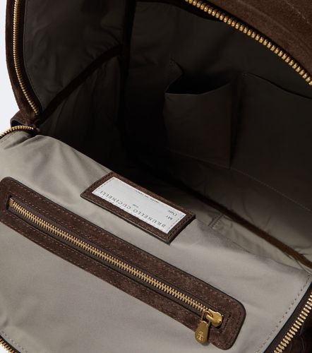 Brunello Cucinelli Suede backpack - Brunello Cucinelli - Modalova