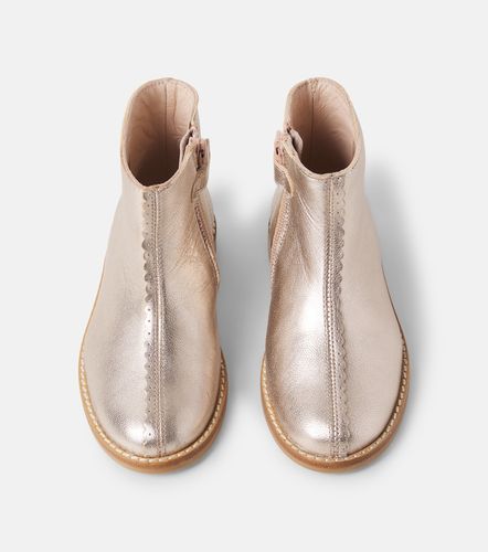 Botines Milie de piel metalizada - Bonpoint - Modalova