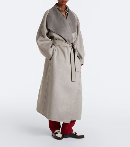 Leroy reversible wool-blend wrap coat - The Frankie Shop - Modalova