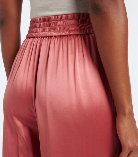 Pantalones anchos Dijon de satén de seda - Joseph - Modalova