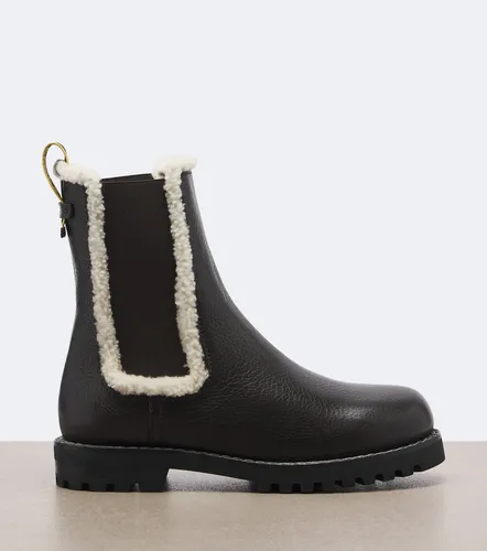 Commando leather Chelsea boots - Fendi - Modalova