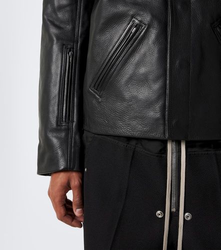 Mac convertible leather jacket - Rick Owens - Modalova