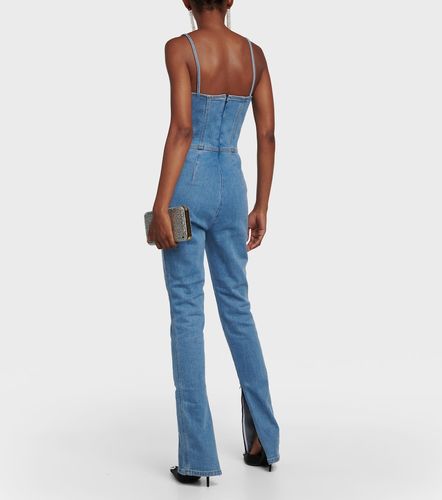 Mono en denim con bustier - Magda Butrym - Modalova