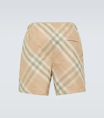 Burberry Burberry Check swim trunks - Burberry - Modalova