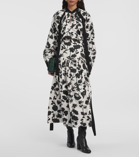 Gonna lunga Udente in cotone con stampa - Max Mara - Modalova