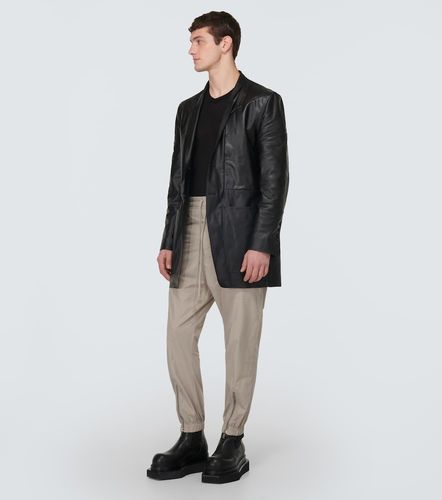 Pantaloni in popeline di cotone - Rick Owens - Modalova