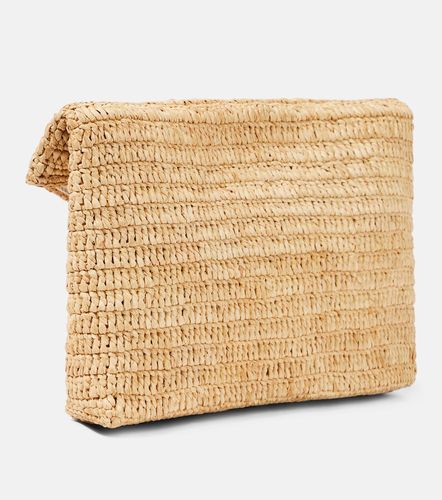 Cassandre Large raffia pouch - Saint Laurent - Modalova