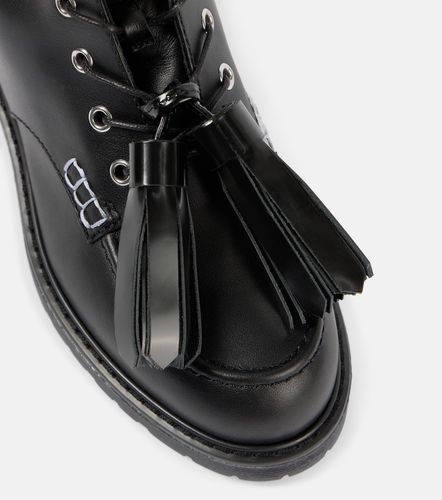 JW Anderson Leather combat boots - JW Anderson - Modalova