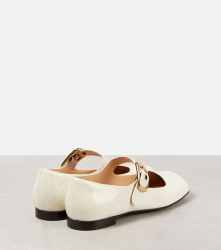 Chloe Polly leather Mary Jane flats - Chloe - Modalova