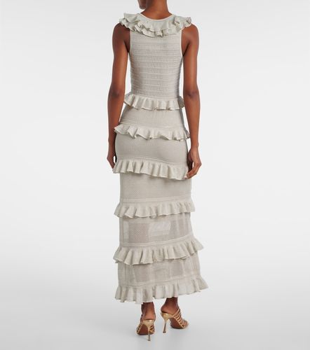 Abito lungo Crush Frilled in maglia - Zimmermann - Modalova