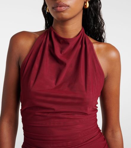 SIR Toni halterneck mesh minidress - SIR - Modalova