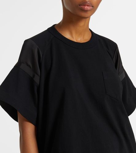 Camiseta de jersey de algodón - Sacai - Modalova