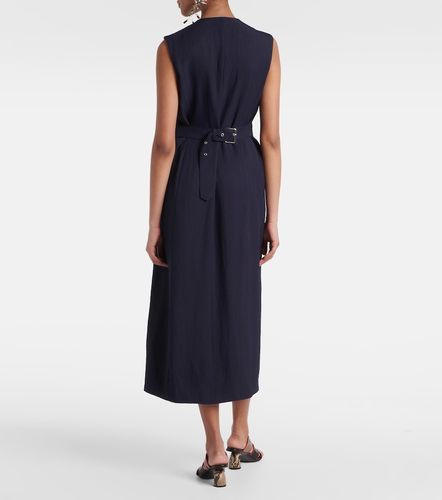 Abito midi in gabardine - Dries Van Noten - Modalova