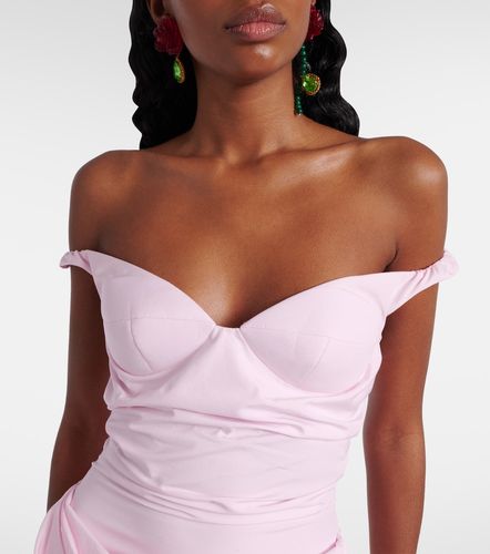 Vestido corto de algodón - Magda Butrym - Modalova