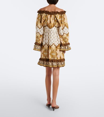 Vestido corto Placée de algodón estampado - La DoubleJ - Modalova