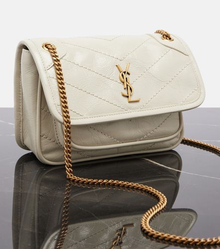Borsa a spalla Niki Cassandre Mini in pelle - Saint Laurent - Modalova
