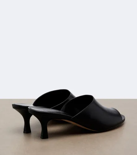 The Row Ella leather mules - The Row - Modalova