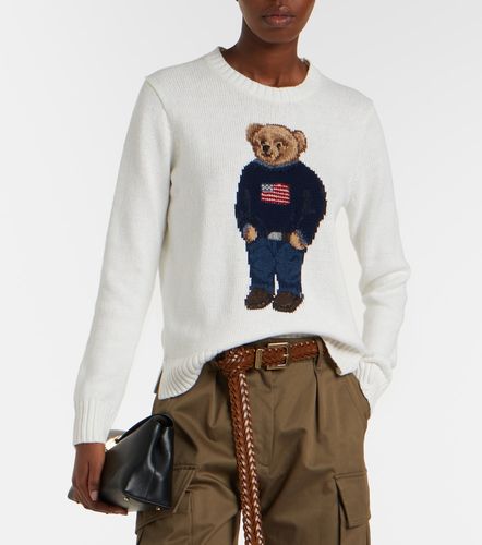 Pullover Polo Bear in lino e cotone - Polo Ralph Lauren - Modalova