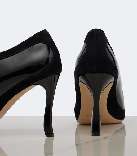 Ters suede and patent leather pumps - Manolo Blahnik - Modalova