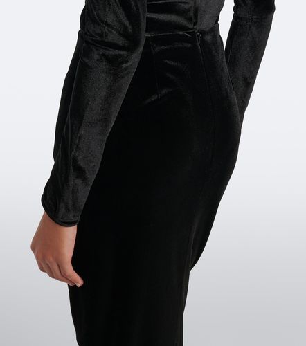 Mugler Bleistiftrock aus Samt - Mugler - Modalova