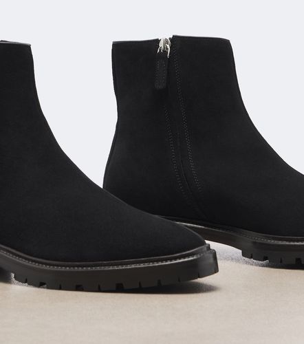 The Row Moto suede ankle boots - The Row - Modalova