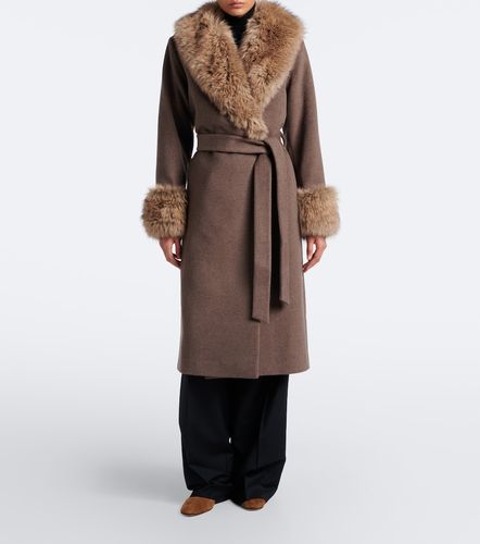 Kinsley wool-blend wrap coat - Simkhai - Modalova