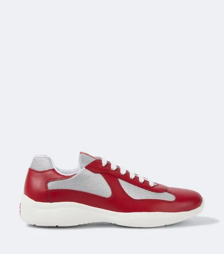 America's Cup leather-trimmed sneakers - Prada - Modalova