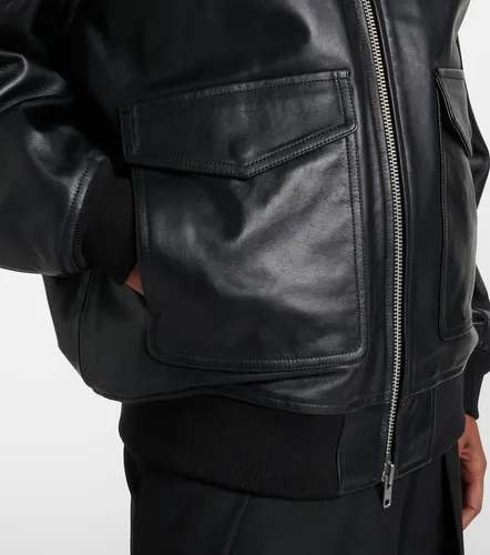 Viper leather jacket - The Frankie Shop - Modalova
