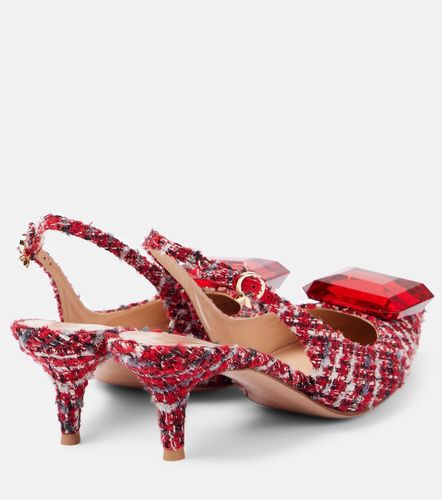Jaipur boucle slingback pumps - Gianvito Rossi - Modalova