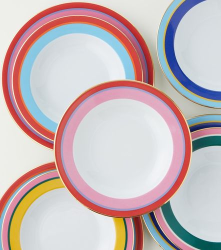 Set Rainbow de plato hondo y llano - La DoubleJ - Modalova