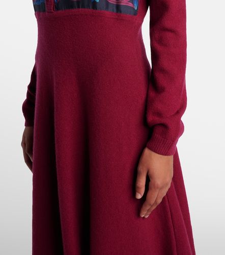 Abito chemisier in seta, lana e cashmere - Etro - Modalova
