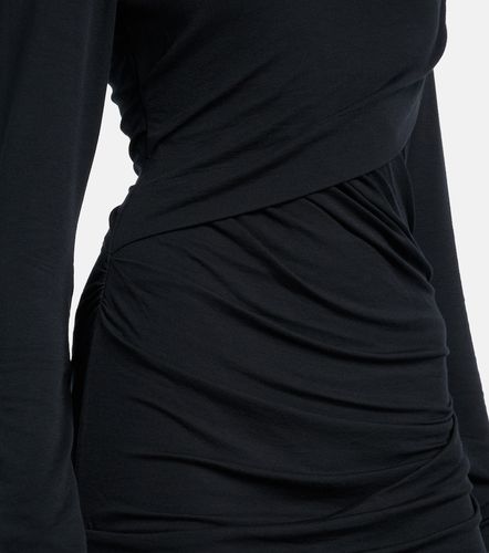 Vestido corto Denise de jersey drapeado - Marant Etoile - Modalova