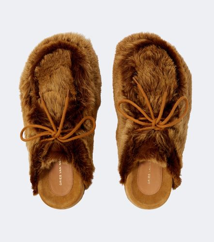 Dries Van Noten Shearling clogs - Dries Van Noten - Modalova
