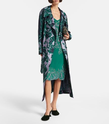 Dries Van Noten Printed trench coat - Dries Van Noten - Modalova